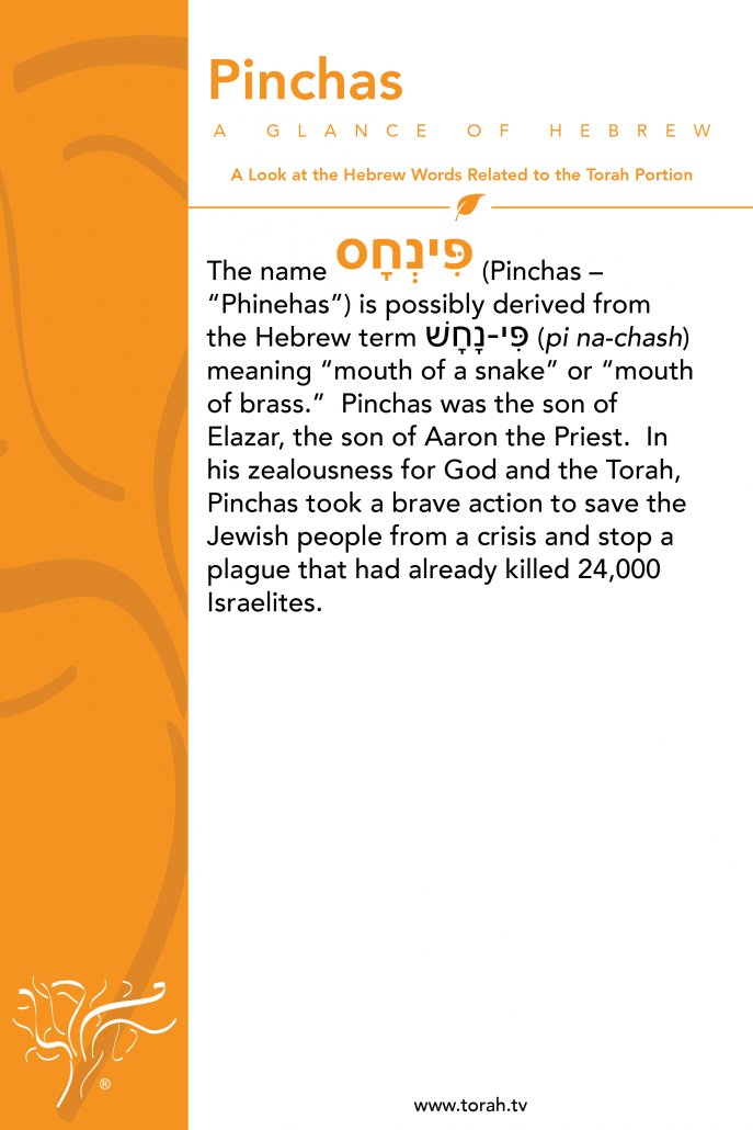 A Glance of Hebrew | Pinchas STBM Messer