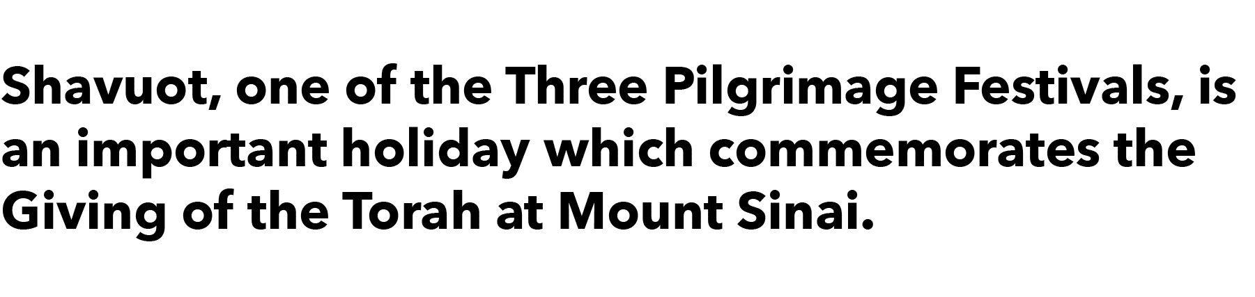 Shavuot – Website Official – Simchat Torah Beit Midrash